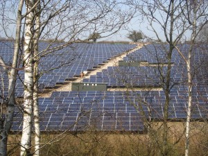 PR for large scale solar applications